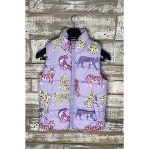 H&M kids animal logo puffer vest size 8/10